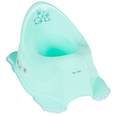 Детский антискользящий горшок Кролики Tega Baby KR-001-105